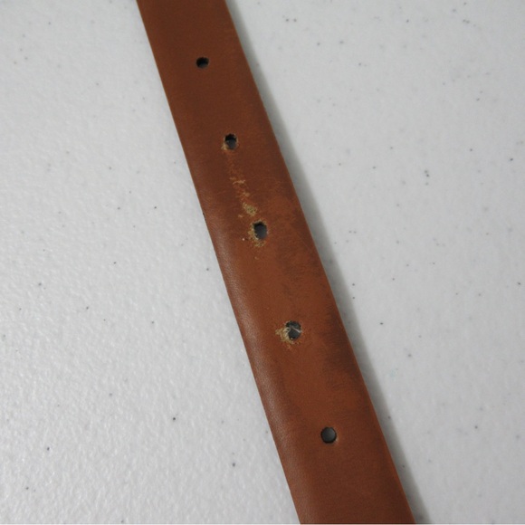Christian Dior Vintage Split Leather Brown Belt - Picture 10 of 17